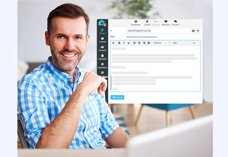 Connexion Webmail RoundCube LWS